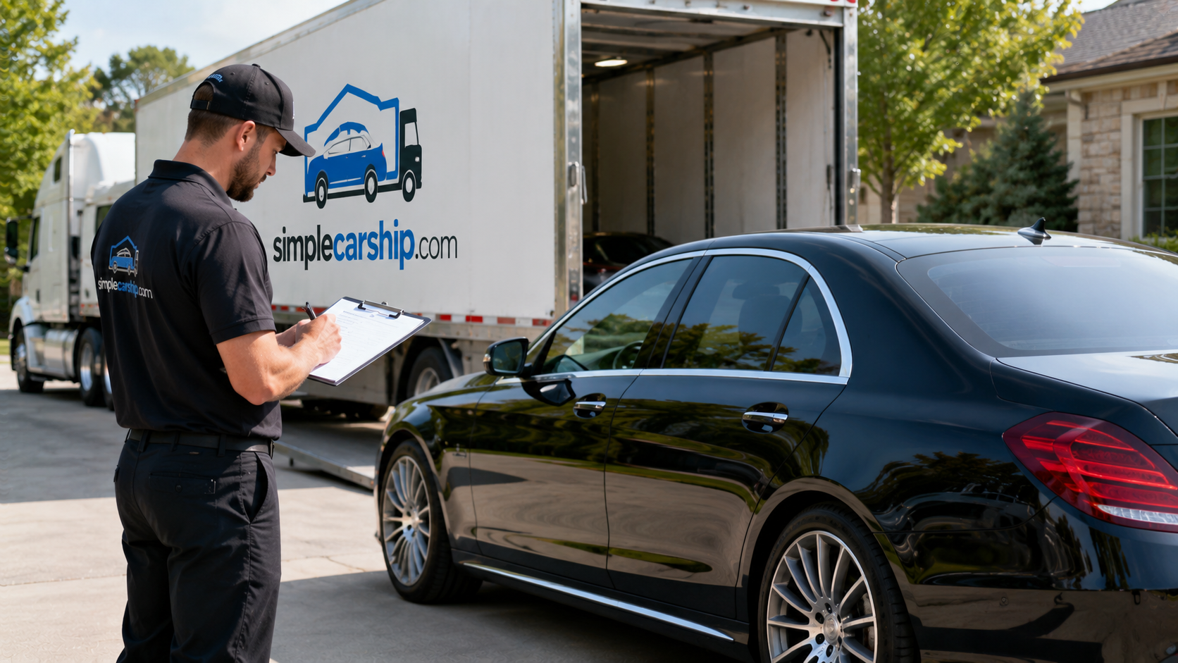 Pre-transport vehicle inspection before car shipping from Georgia to Ohio