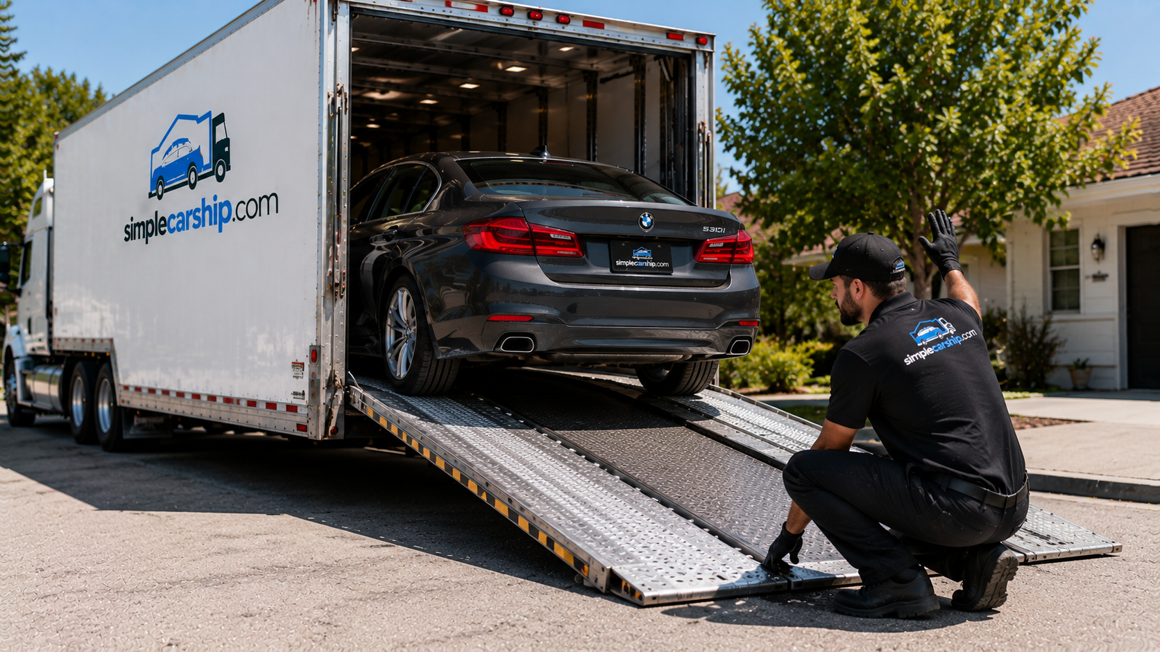Pre-transport vehicle inspection before car shipping from New Jersey to Georgia