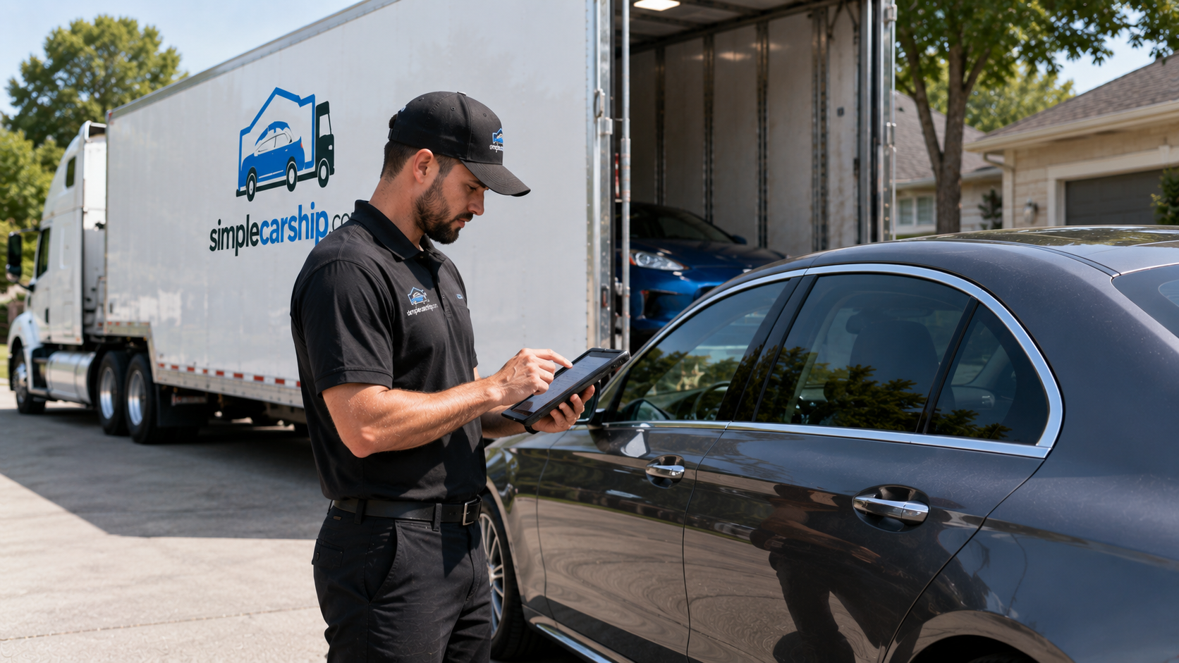 Pre-transport vehicle inspection before car shipping from New York to Colorado