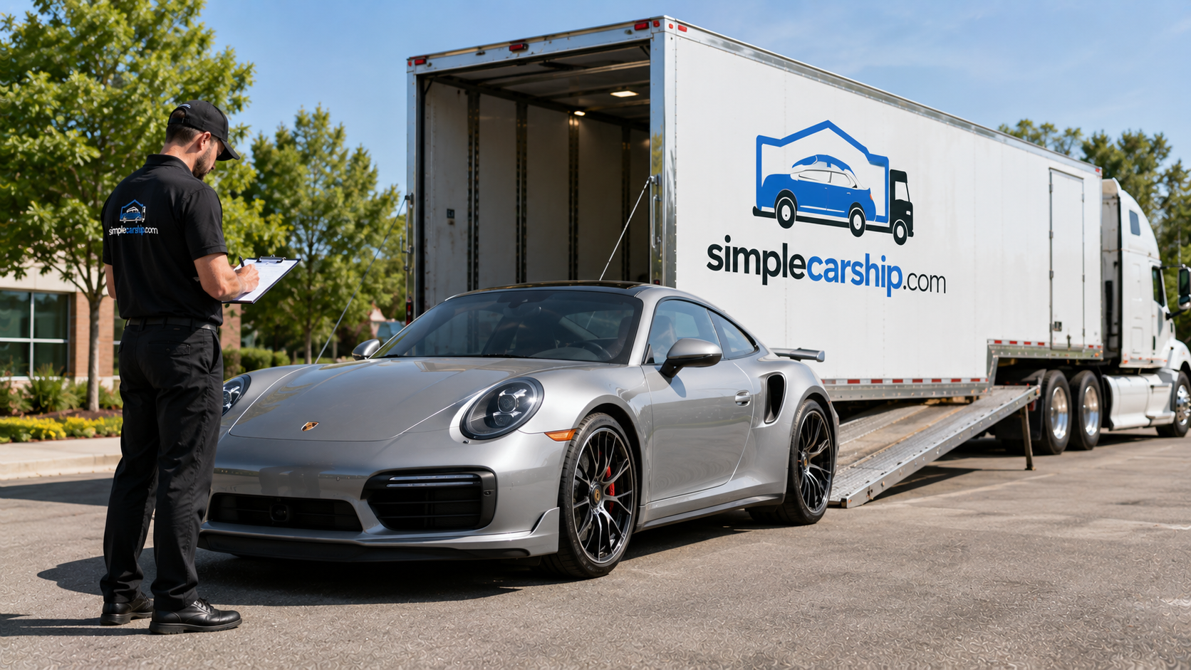 Pre-transport vehicle inspection before car shipping from Washington to Pennsylvania